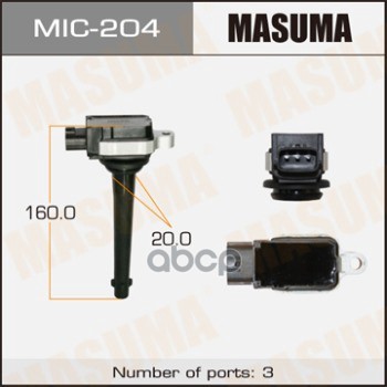 Катушка Зажигания Masuma Mic-204 Masuma арт. MIC-204