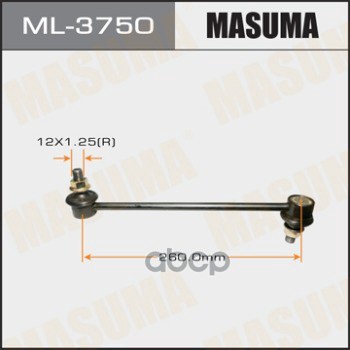 Тяга Переднего Стабилизатора Toyota Alphard Masuma Ml-3750 Masuma арт. ML-3750