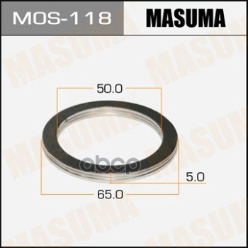 Кольцо Глушителя 50X65 Masuma Mos-118 Masuma арт. MOS-118