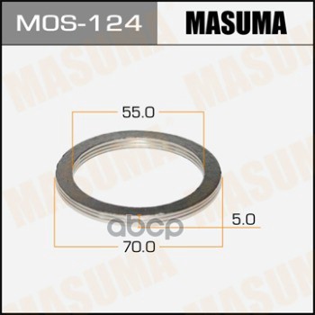 Кольцо Глушителя 55X70 Masuma Mos-124 Masuma арт. MOS-124