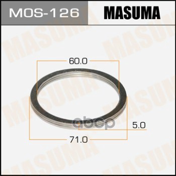 Кольцо Глушителя 60X71 Masuma Mos-126 Masuma арт. MOS-126
