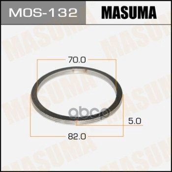 Кольцо Глушителя 70X82 Masuma Mos-132 Masuma арт. MOS-132