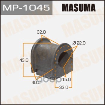 Втулка Стабилизатора Toyota Caldina Masuma Mp-1045 Masuma арт. MP-1045
