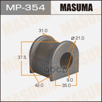 Втулка стабилизатора TOYOTA VISTA MASUMA MP-354 Masuma арт. MP-354