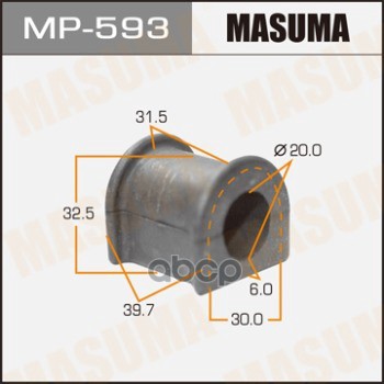 Втулка Стабилизатора Toyota Caldina Masuma Mp-593 Masuma арт. MP-593