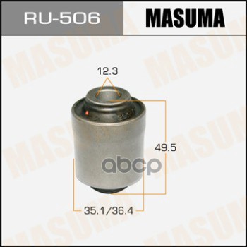 Сайлентблок Рычага Зад Нижнего Masuma арт. RU506