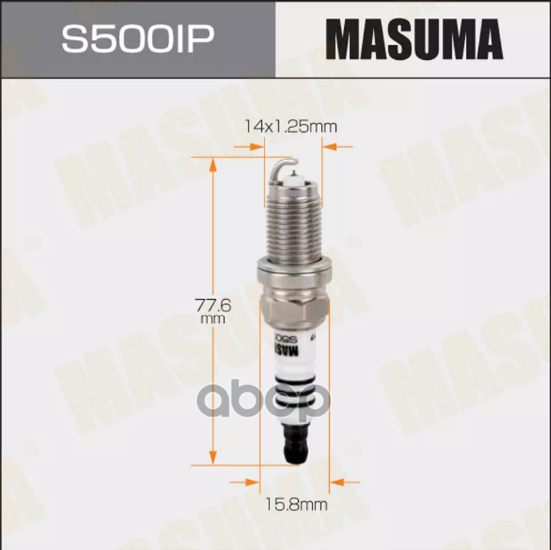 Свеча Зажигания Iridium+Platinum Iridium+Platinum (Izfr6k11) Masuma S500ip Masuma арт. S500IP