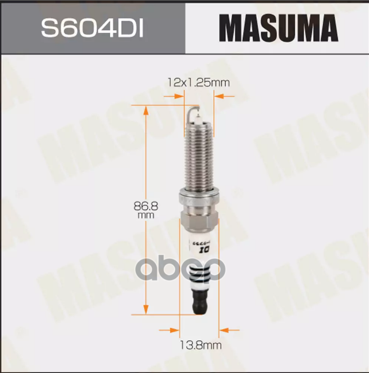 Свеча Зажигания Double Iridium Double Iridium (Dilkar7d11h) Masuma S604di Masuma арт. S604DI