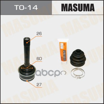 ШРУС TOYOTA DYNA MASUMA TO-14 Masuma арт. TO-14