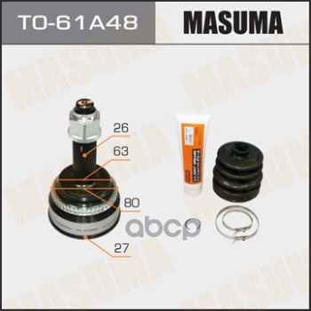 Шрус Toyota Allion Masuma To-61A48 Masuma арт. TO-61A48