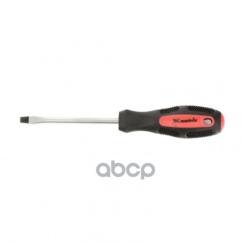 Отвертка Anti-Slip, Sl6, 0X100 Мм, Crv, Двухкомп. Рукоятка Matrix 12220 Matrix арт. 12220