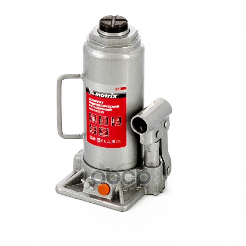 Домкрат Гидравлический Бутылочный, 10 Т, H Подъема 230-460 Мм Matrix 50767 Matrix 50767 Matrix арт. 50767