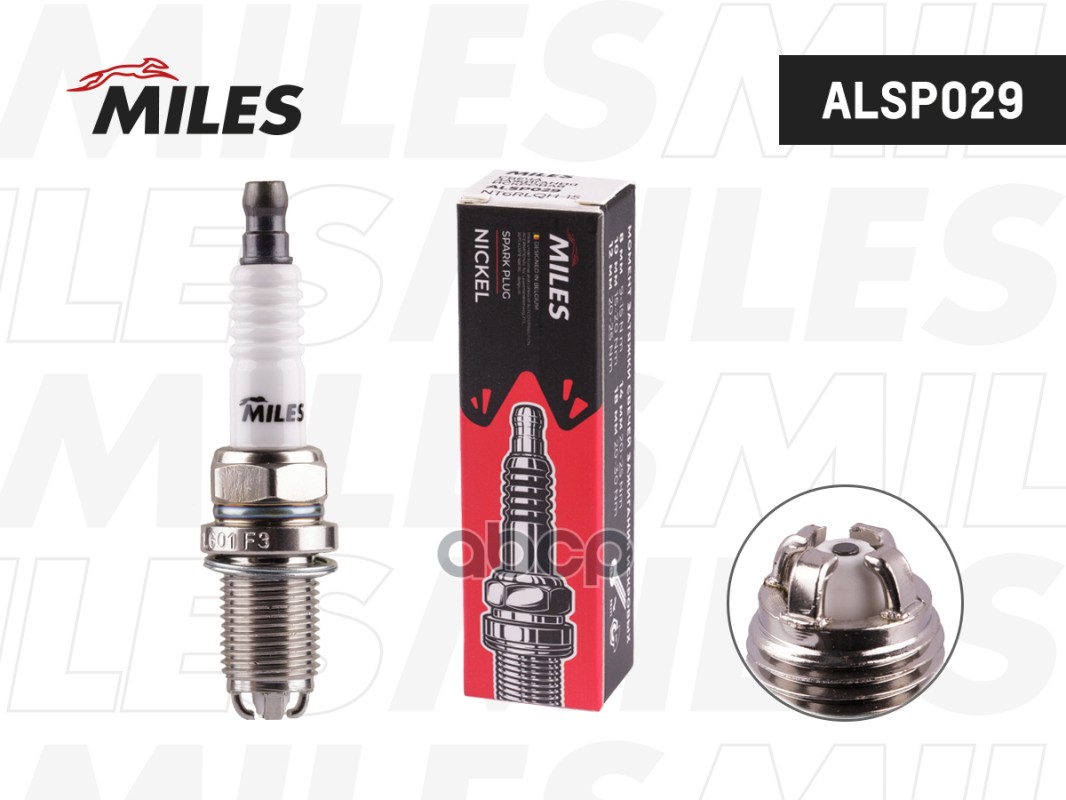 Свеча зажигания искровая NT6RLQH-15 Miles арт. ALSP029