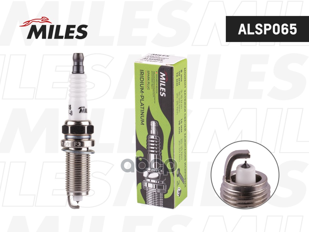 Свеча зажигания искровая IPTE6RF-8 Miles арт. ALSP065