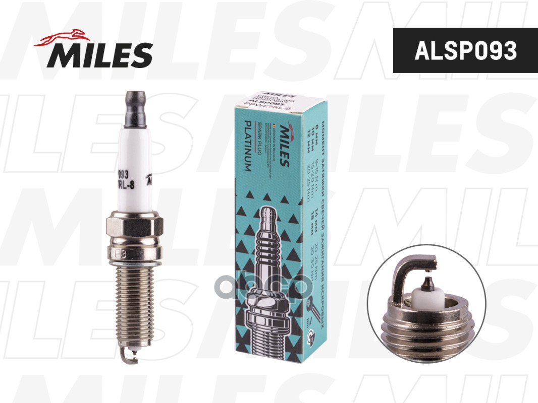 Свеча зажигания искровая PPWE7RL-8 Miles арт. ALSP093