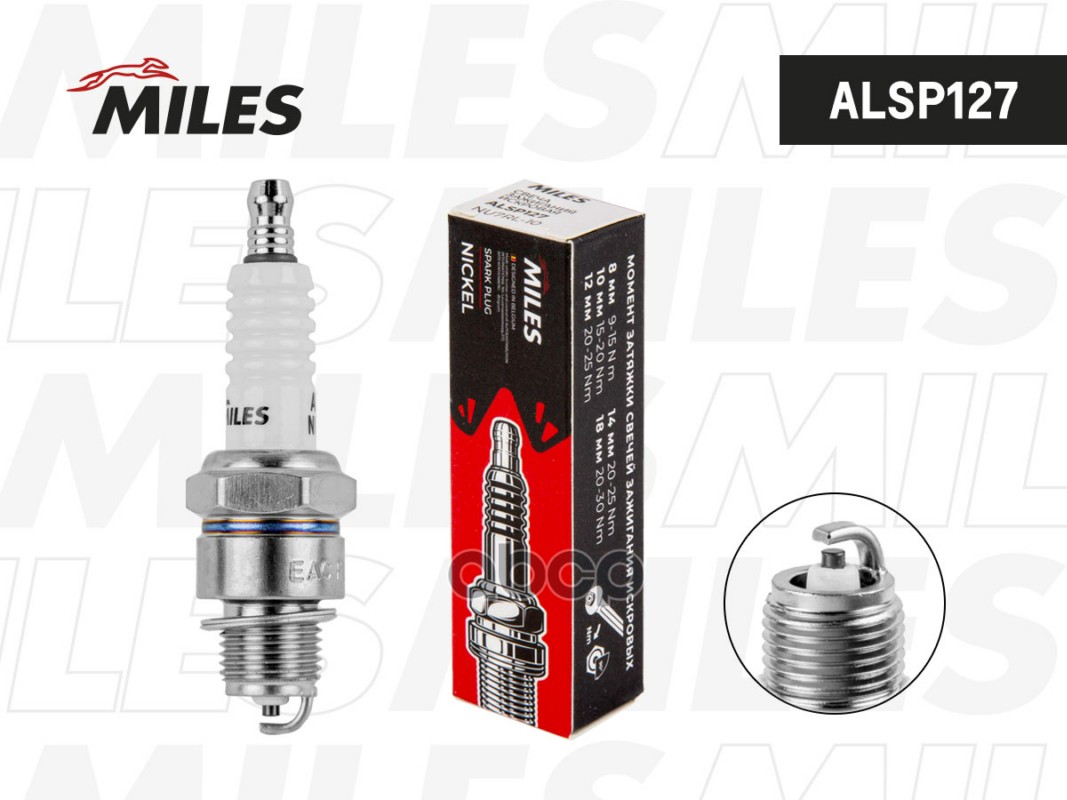 Свеча зажигания искровая NU7RL-10 ALSP127 Miles арт. ALSP127