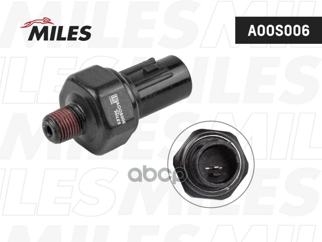 Датчик давления масла HYUNDAI SOLARIS 10-/SONATA EF 04- (ТАГАЗ)/SANTA FE 06- Miles арт. aoos006