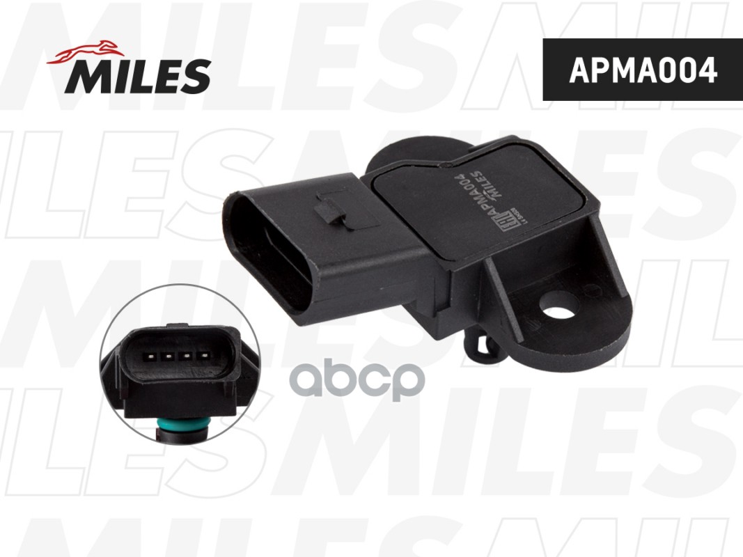Датчик давления во впускном коллект. VAG TSI/TFSI/TDI  APMA004 Miles арт. APMA004