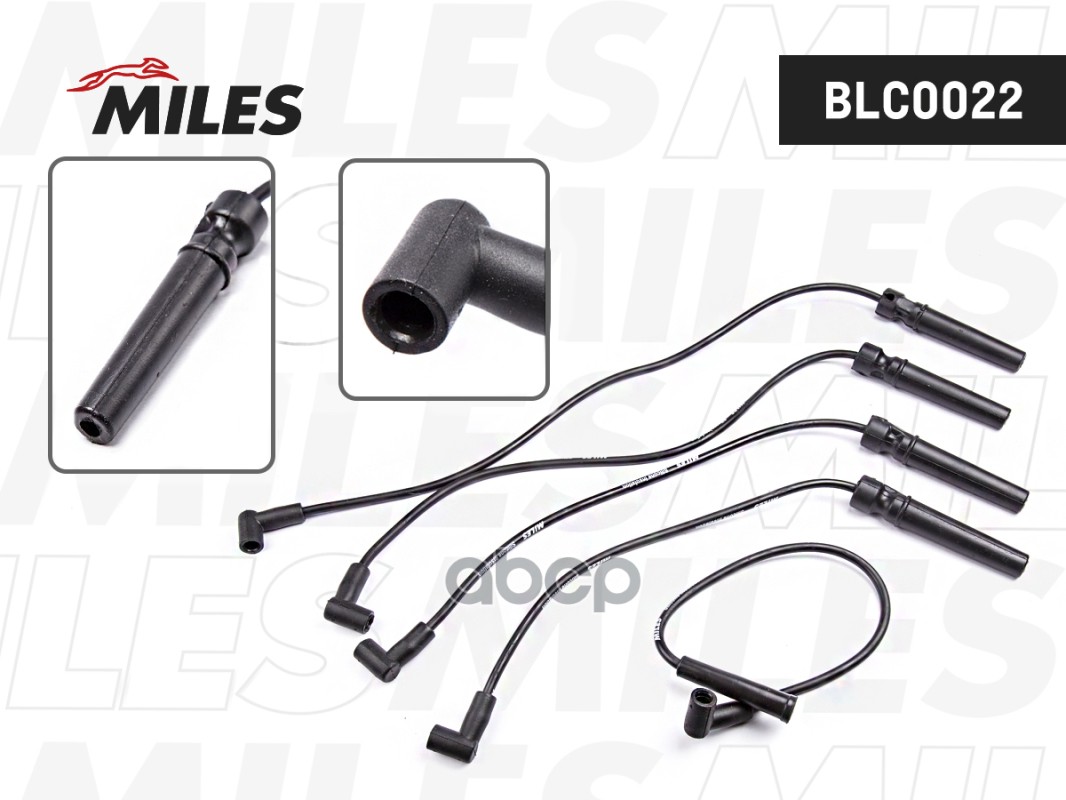 Провода зажигания высоковольтные DAEWOO ESPERO/NEXIA DOHC BLC0022 Miles арт. BLC0022