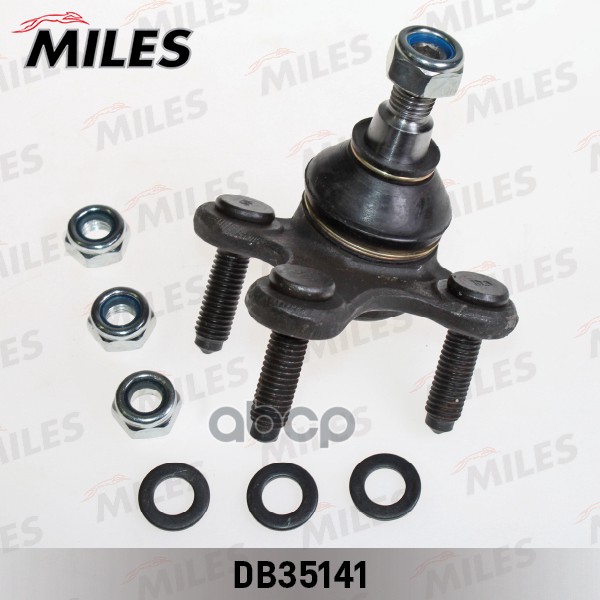Опора шаровая VW GOLF V/JETTA/TOURAN/TIGUAN/AUDI A3/OCTAVIA 04- передняя нижняя правая (с крепежом) Miles арт. DB35141