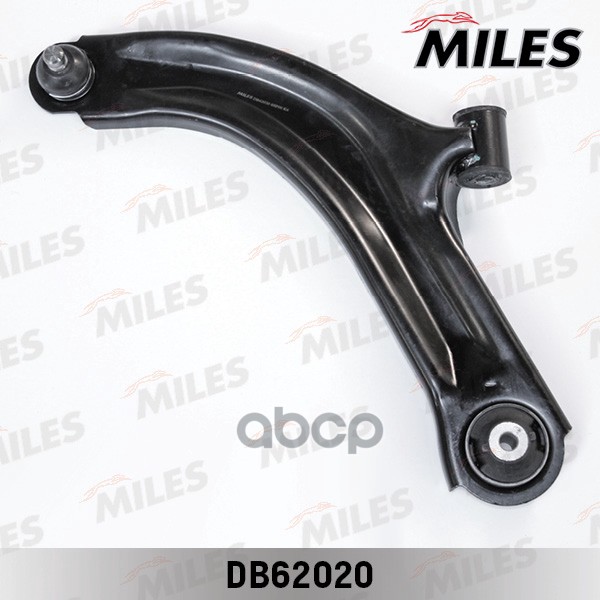 Рычаг передний нижний левый NISSAN NOTE 1.4/1.5/1.6 06-/MICRA (K12) 1.0-1.5 03- (LEMFORDER 3584601) DB62020 Miles арт. DB62020