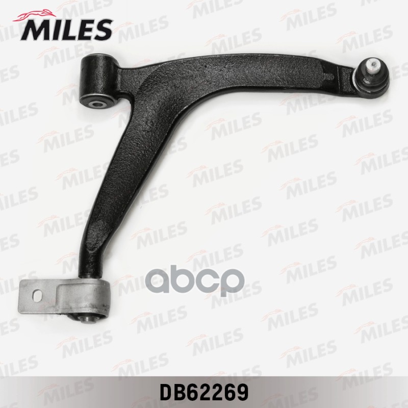 Рычаг CITROEN/PEUGEOT BERLINGO/PARTNER пер.подв.ниж.прав. Miles арт. db62269