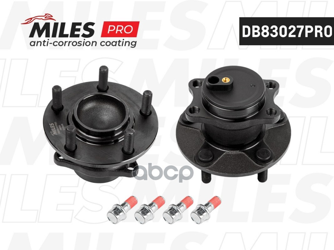 Ступица с подшипником задняя c  ABS (серия PRO с антикоррозийным покрытием), MITSUBISHI LANCER X/ASX/CHRYSLER/DOODGE/JEEP 06-...