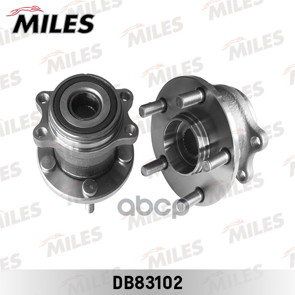 СНЯТ С ПР-ВА Ступица колеса задняя с подшипником SUBARU LEGACY IV/OUTBACK II 03-09 (SKF VKBA6889) DB83102 Miles арт. DB83102