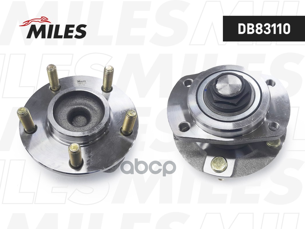Ступица колеса задняя с подшипником CHRYSLER VOYAGER IV/DODGE CARAVAN IV 00-08 (GSP 9400112) DB83110 Miles арт. DB83110