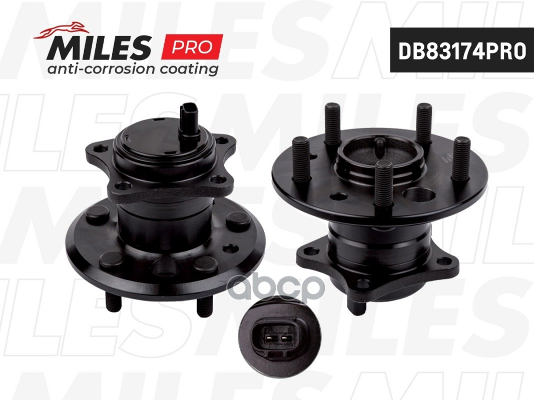 Ступица колеса с подшипником задняя левая +ABS  TOYOTA CAMRY V30/V40 01-11. Miles арт. db83174pro