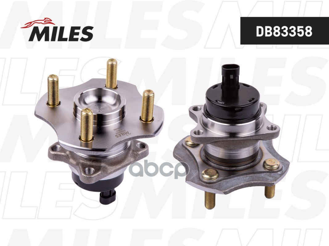 Ступица с подшипником Geely MK / MK Cross 1,5 (Euro 3,4) задняя +ABS DB83358 Miles арт. DB83358