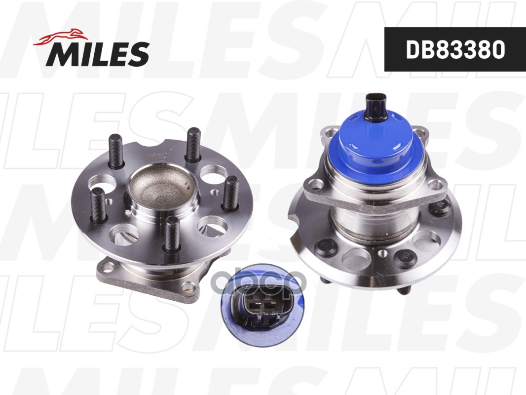 Ступица с подшипником TOYOTA RAV4 II 00-05 зад. +ABS Miles арт. db83380