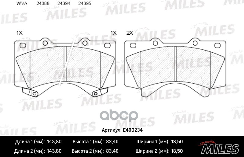 Колодки тормозные передние (без датчика) (Смесь Low-Metallic) (TOYOTA LAND CRUISER J200 4.5D/4.7 07-/LEXUS LX570 08-) (TRW GD...