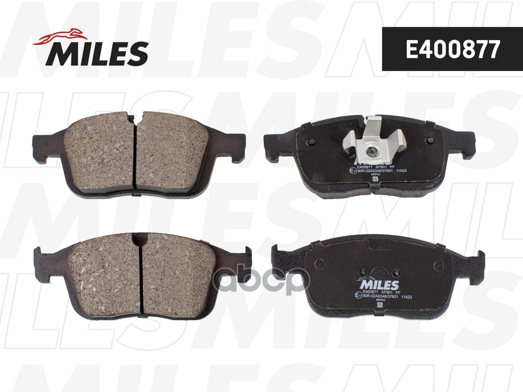 Колодки тормозные VOLVO XC60 08- передние Miles арт. e400877