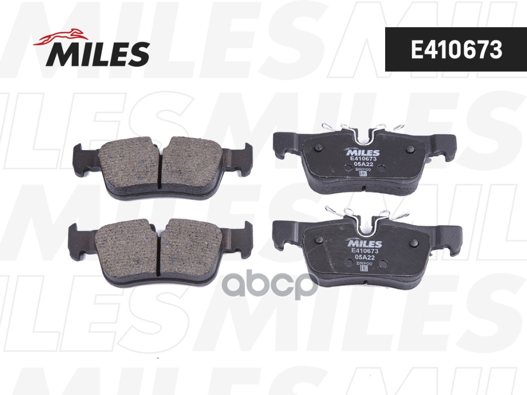 Колодки тормозные задние (Смесь Low-Metallic) BMW 2 F45 14-/X1 F48 15- (TRW GDB2063) E410673 Miles арт. E410673