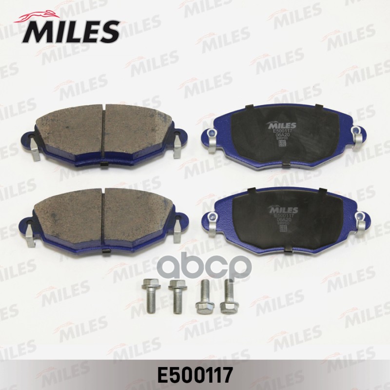 Колодки тормозные передние (Смесь CERAMIC серия PRO) FORD MONDEO 0007/JAGUAR X-TYPE 01 (TRW GDB1434) E500117 Miles арт. E500117