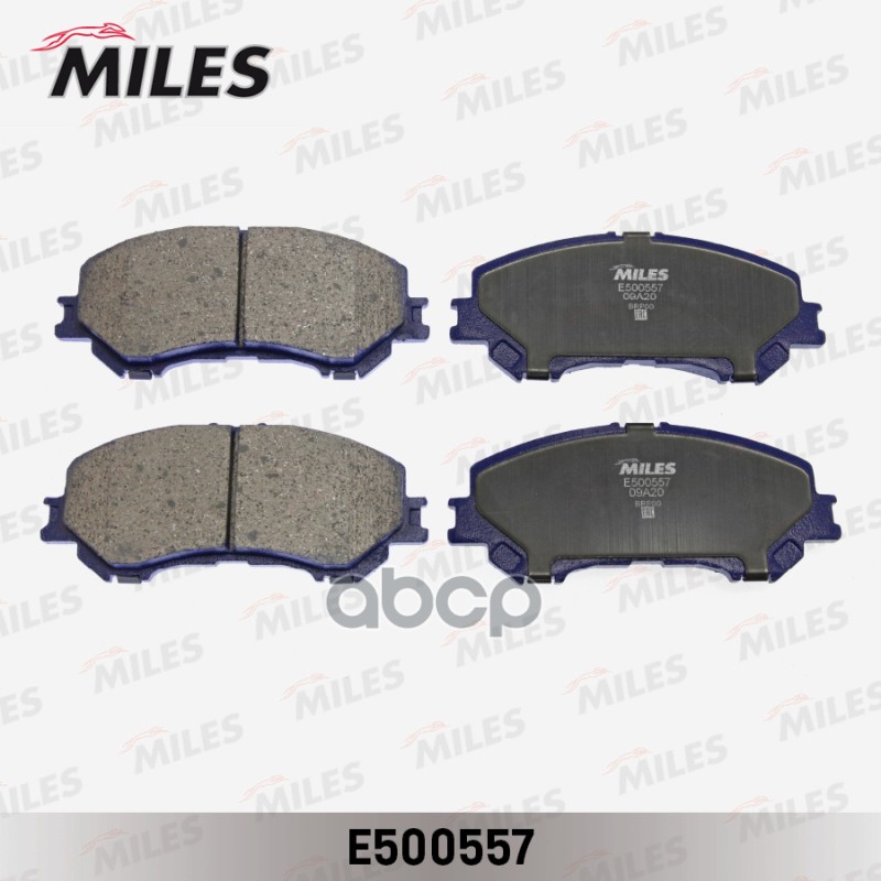 Колодки тормозные передние (Смесь CERAMIC серия PRO) NISSAN X-TRAIL(32) 14- (TRW GDB3648) E500557 Miles арт. E500557