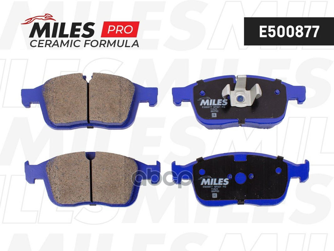 Колодки тормозные VOLVO XC60 08- передние Miles арт. e500877