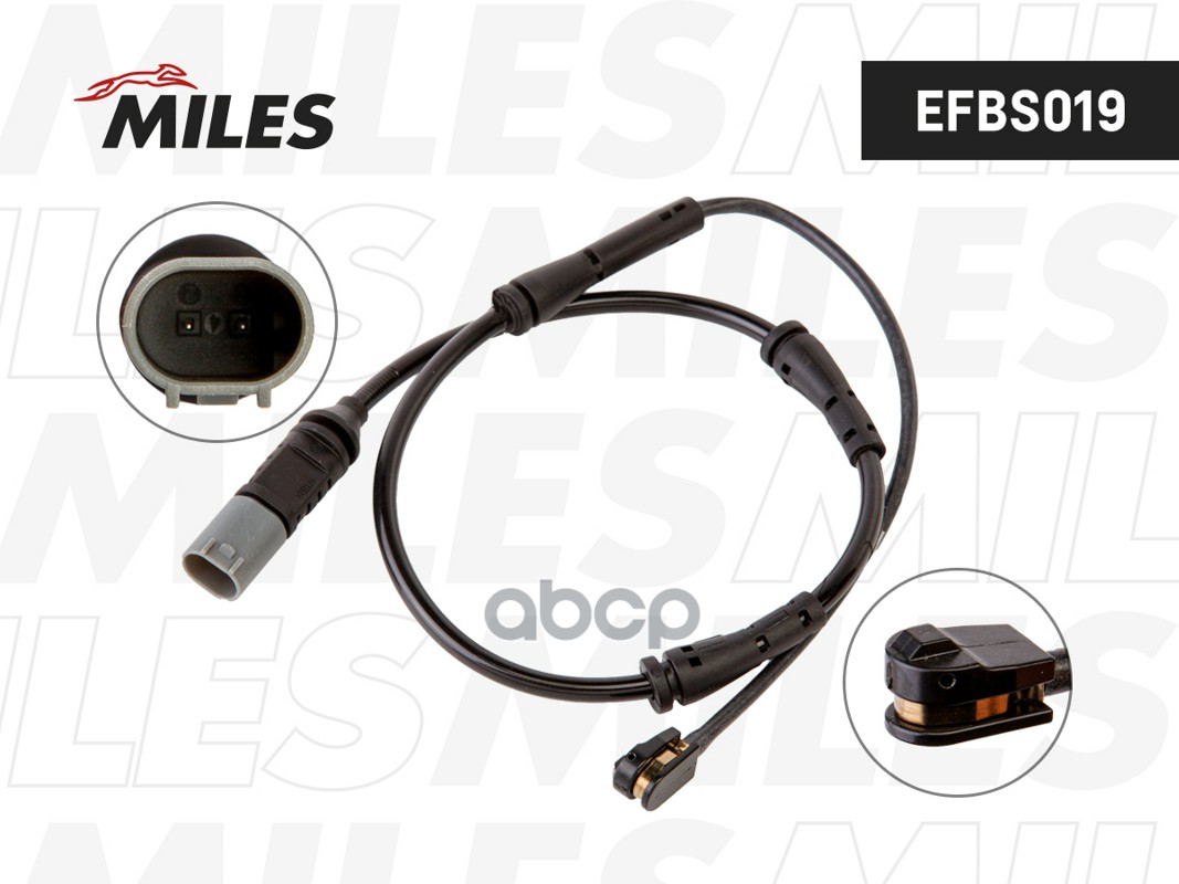 Датчик износа торм.колодок BMW F20/21/30/31 10- перед. EFBS019 Miles арт. EFBS019