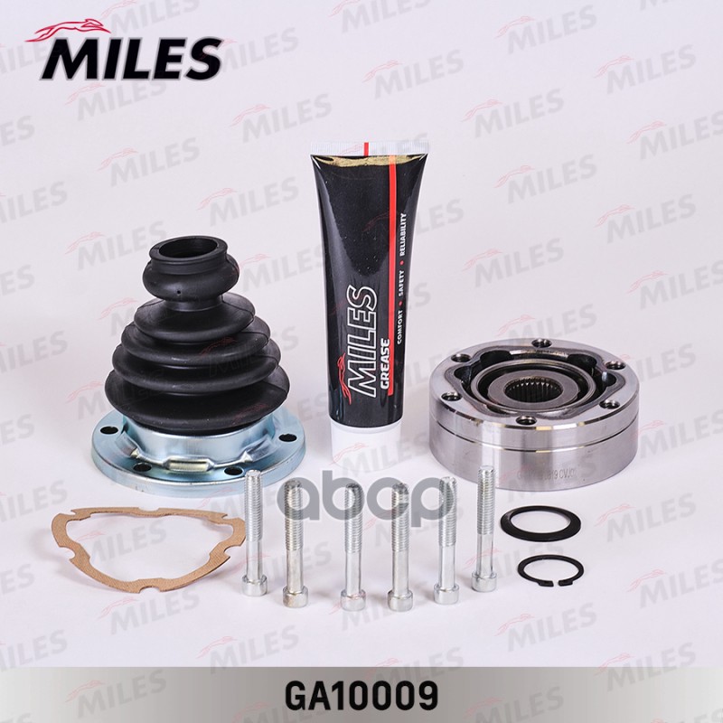 ШРУС внутренний AUDI A3/VW G2/G3/POLO/PASSAT/SKODA OCTAVIA/SEAT TOLEDO 1.6-2.8 82- (GKN 302262) GA10009 Miles арт. GA10009