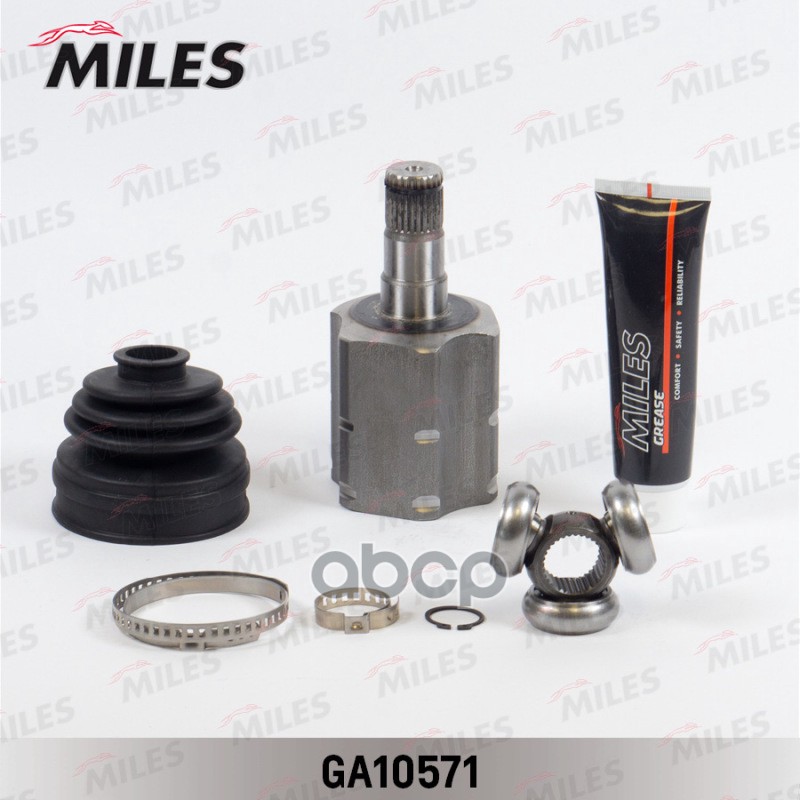 ШРУС внутренний AUDI A3 II/SKODA/VW GOLF V-VI/PASSAT VI 1.6-2.0 03- GA10571 Miles арт. GA10571