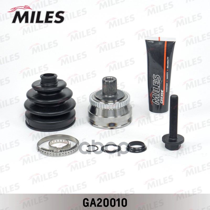 ШРУС наружный AUDI 80 1.6-2.3 86-91 (с ABS) (GKN 302129) GA20010 Miles арт. GA20010