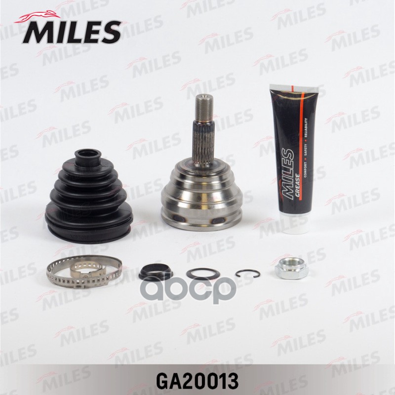 ШРУС наружный AUDI 80/90 1.8-2.3 86-91 (GKN 301939) GA20013 Miles арт. GA20013