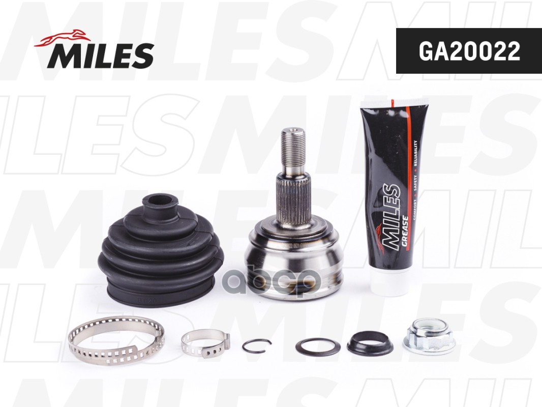 ШРУС наружный AUDI A3/VW G4/SKODA OCTAVIA 1.4-1.9D 96-05 (GKN 302961) GA20022 Miles арт. GA20022