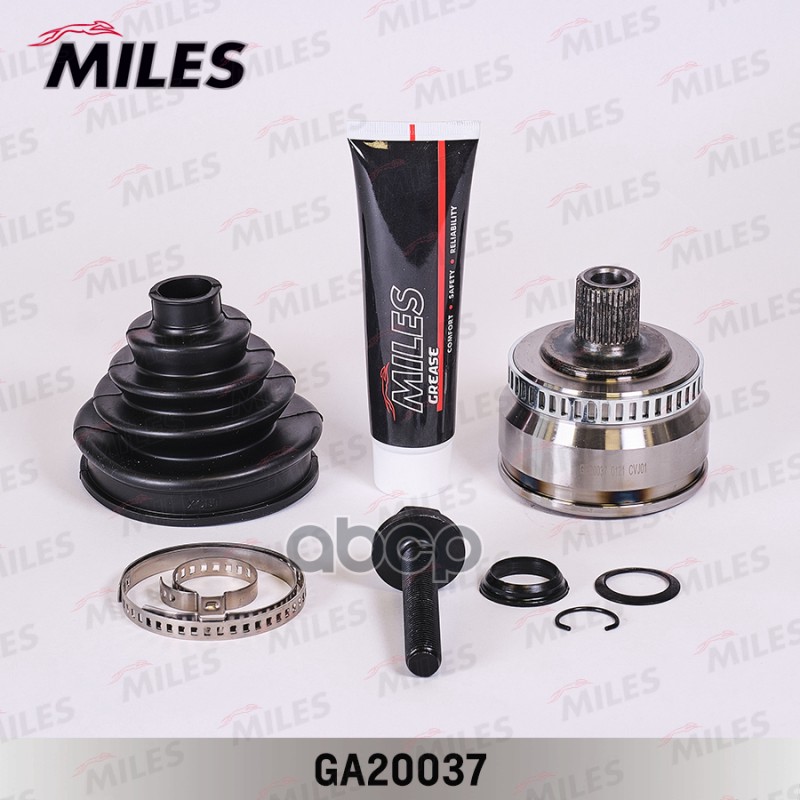 ШРУС наружный AUDI A4/A6/VW PASSAT 1.6-2.3 95-05 (GKN 301955) GA20037 Miles арт. GA20037