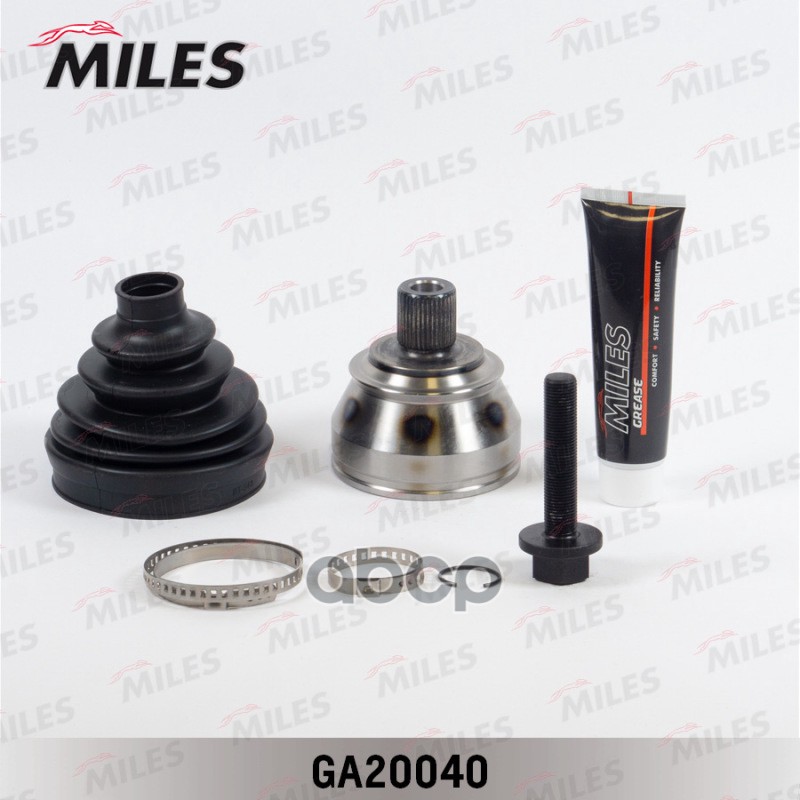 ШРУС наружный AUDI A6/A8 2.0TD-3.2 04- (с ABS) (GKN 304952) GA20040 Miles арт. GA20040