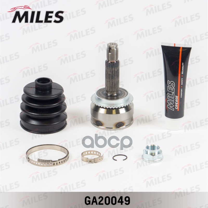 ШРУС наружный CHEVROLET LACETTI/DAEWOO LANOS 1.4-1.5 97- (с ABS) (GKN 305302) GA20049 Miles арт. GA20049