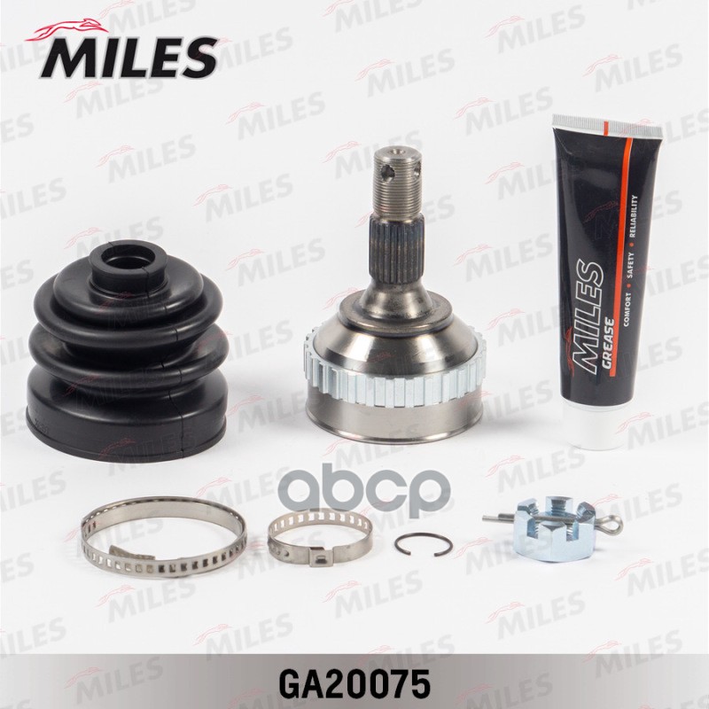 ШРУС наружный левый/правый CITROEN ZX/XSARA/PEUGEOT 306/405 1.6-2.0 93-01 +ABS. GA20075 Miles арт. GA20075