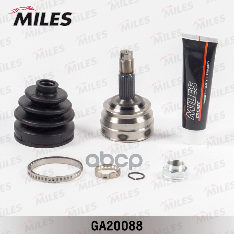 ШРУС наружный FIAT BRAVA/BRAVO/PUNTO/TIPO 1.1-1.9D 87-01 (GKN 301976) GA20088 Miles арт. GA20088