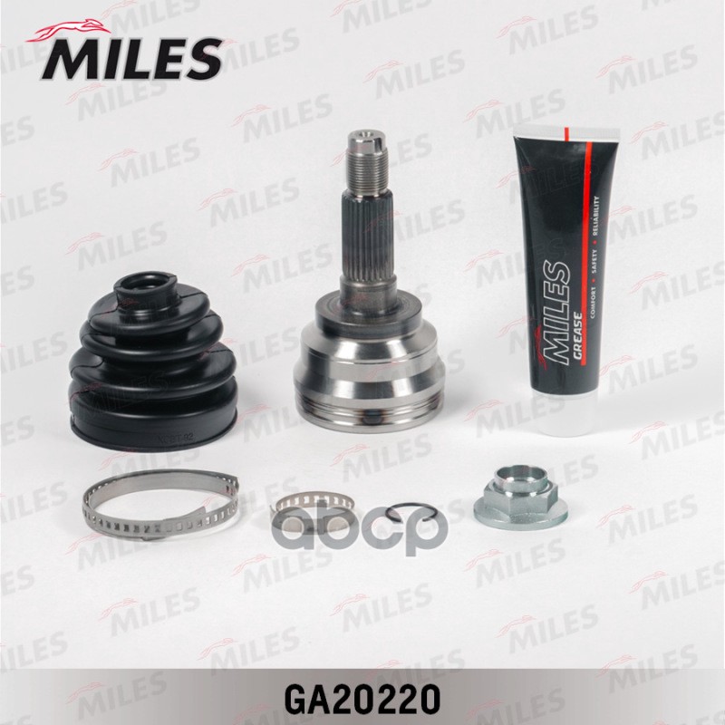 ШРУС наружный MAZDA 323/PRIMACY 1.9/2.0D 98-04 (GKN 303369) GA20220 Miles арт. GA20220